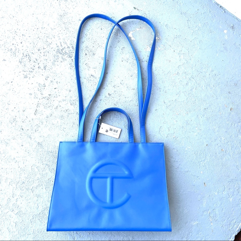Brand New Medium Blue TELFAR Bag